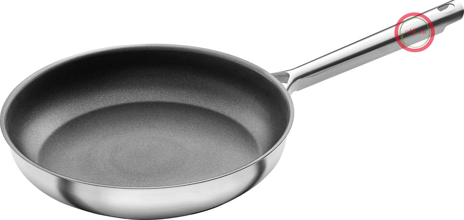 ماهیتابه ZWILLING TrueFlow 28 سانتی‌متر، استیل ضد زنگ، روکش نچسب، مشکی