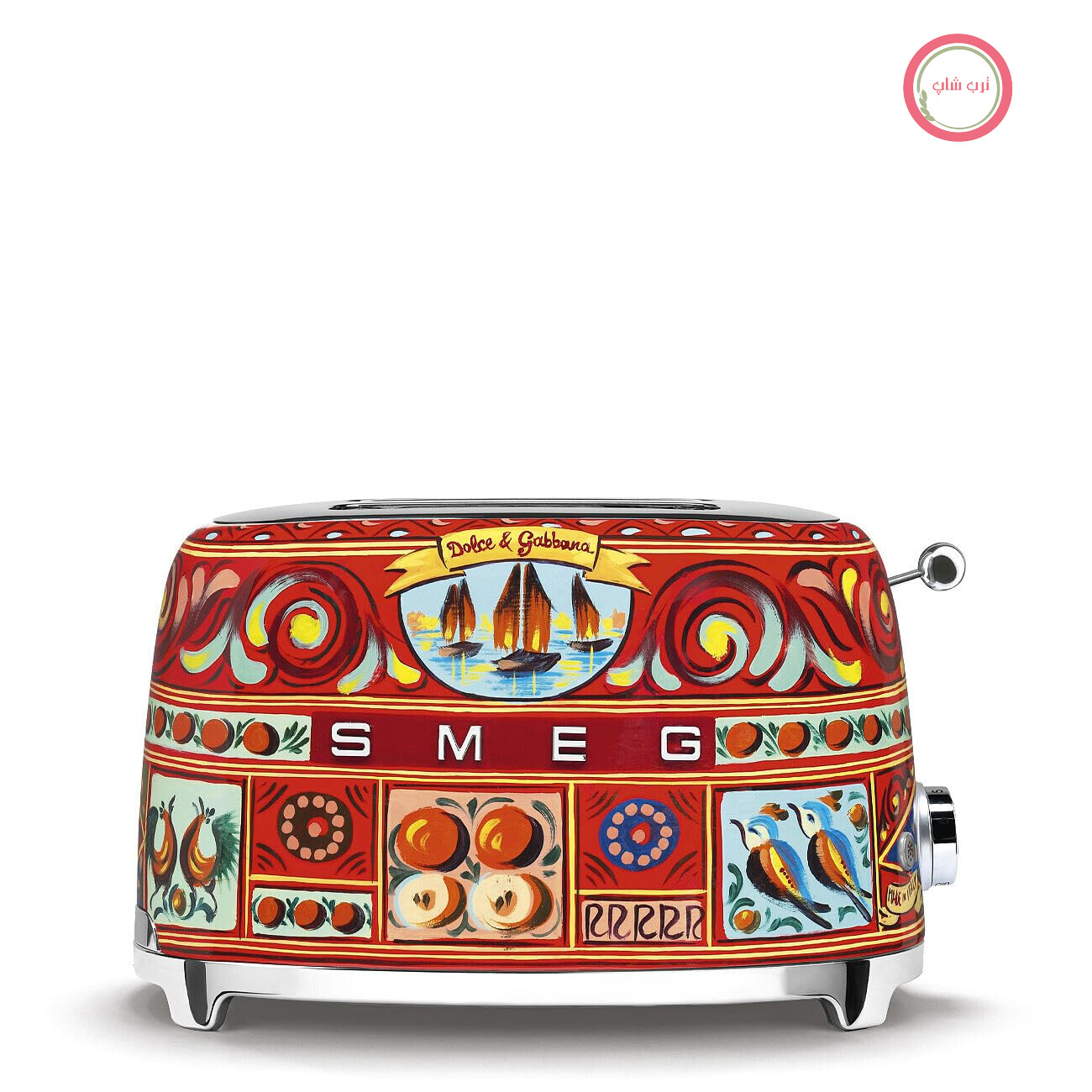 توستر دولچه گابانا اسمگ ایتالیا SMEG TSF01DGEU، استیل ضد زنگ 18/8