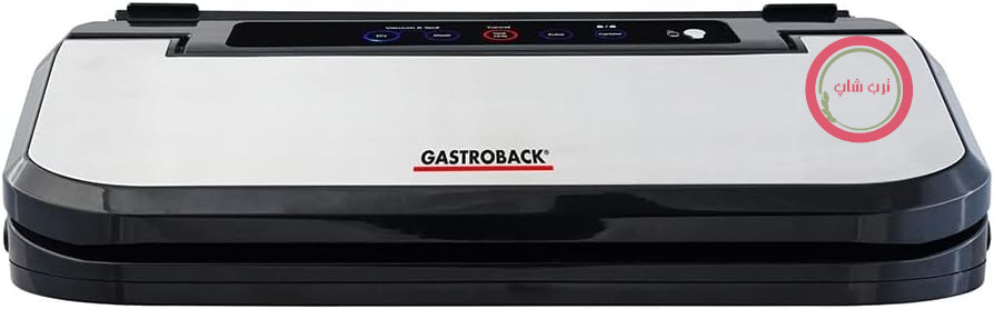 دستگاه درزگیر وکیوم GASTROBACK #46009 طرح ساده، درزگیری و جوشکاری وکیوم کاملاً اتوماتیک و دستی، دستگاه برش یکپارچه، 4 عملکرد، 11 لیتر در دقیقه، 150 وات
