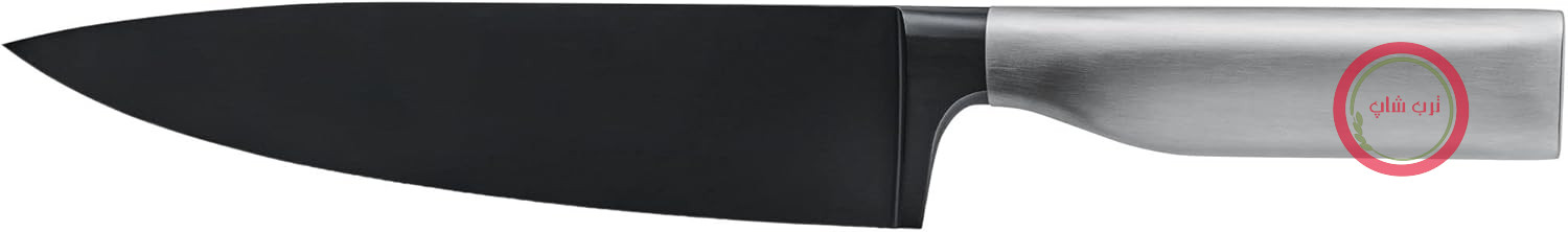 چاقوی سرآشپز WMF Ultimate Black 34 سانتی‌متر، ساخت آلمان، چاقوی آشپزخانه، برش الماس، تیغه 20 سانتی‌متر، محافظت ایمن از انگشتان، دسته ارگونومیک