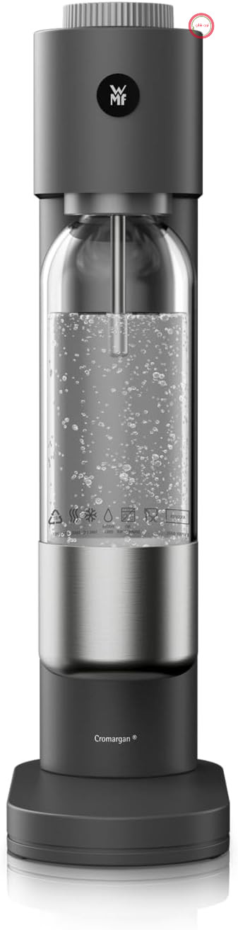دستگاه جوشاننده آب WMF Element One - دستگاه حباب ساز تمام اتوماتیک از جنس استیل ضد زنگ با 3 درجه، طراحی کم جا، نوشابه ساز و جوشاننده زیبا برای لذت بردن از طعمی دلچسب تنها با لمس یک دکمه، رنگ گدازه‌ای