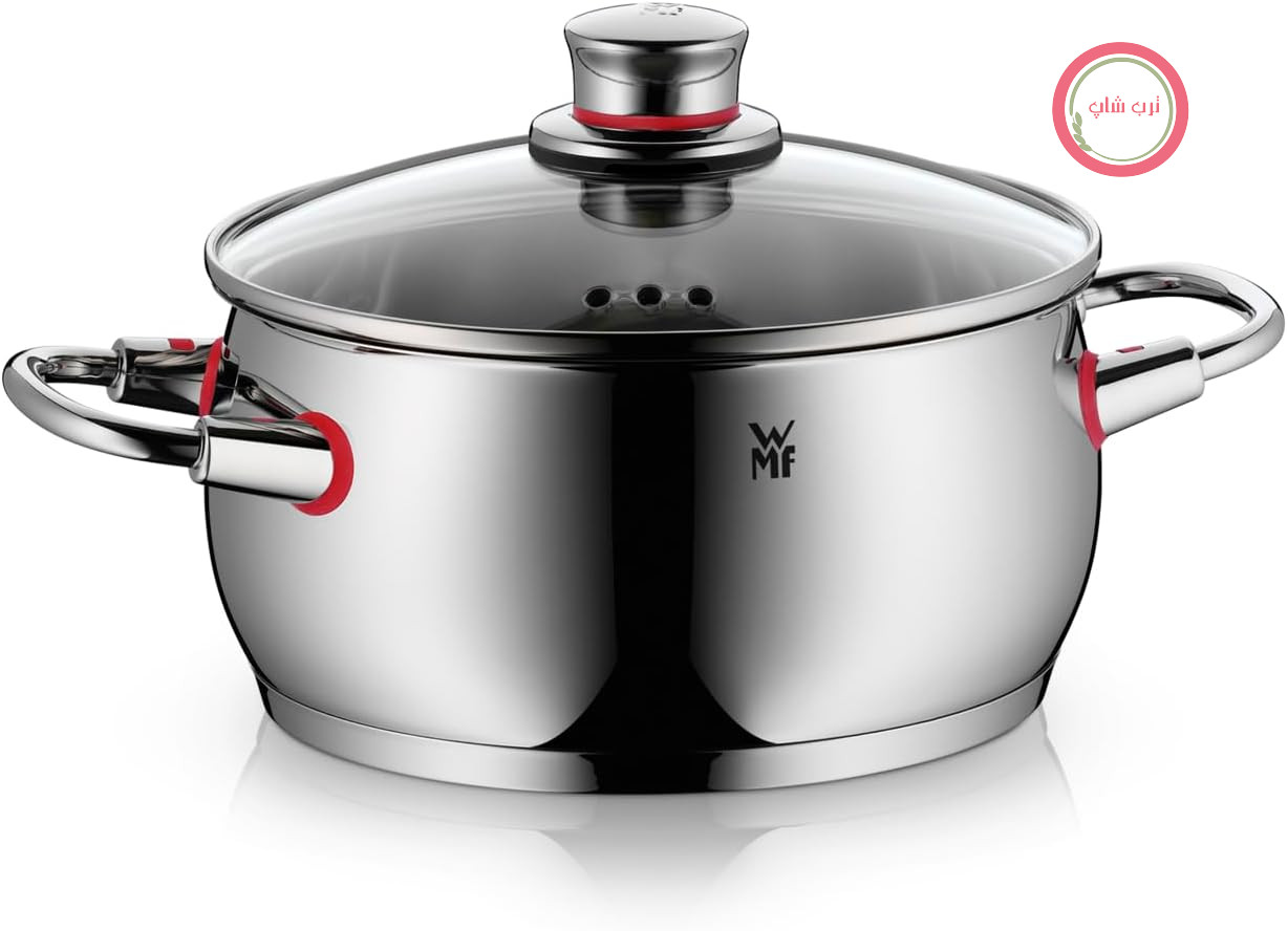 قابلمه WMF 774206380 Quality One با درب Cool+، سایز 20 سانتی‌متر