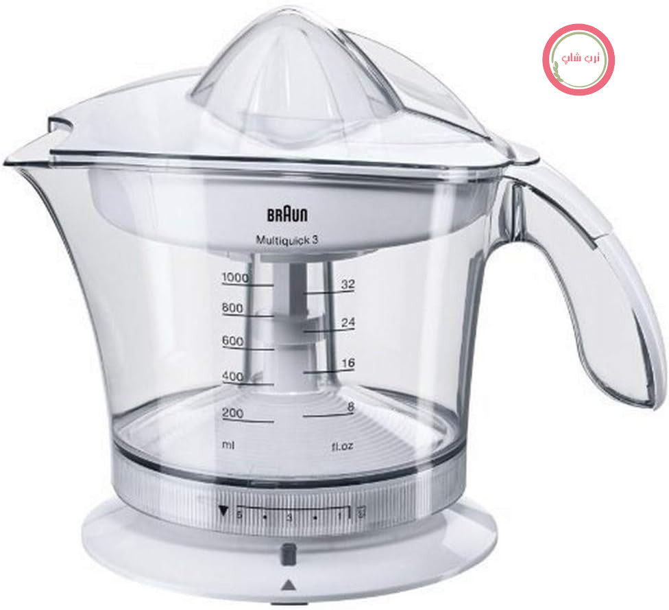آبمیوه گیری مرکبات Braun Multiquick 3 MPZ9 (20 وات، 1.4 کیلوگرم) سفید