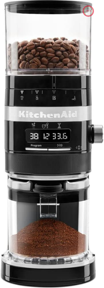 مخلوط‌کن KitchenAid مدل 5KCG8433 – Artisan، رنگ اوبیک سیاه – از قهوه فرانسه تا اسپرسو، مدل 5KCG8433EOB (مخلوط‌کن قهوه)