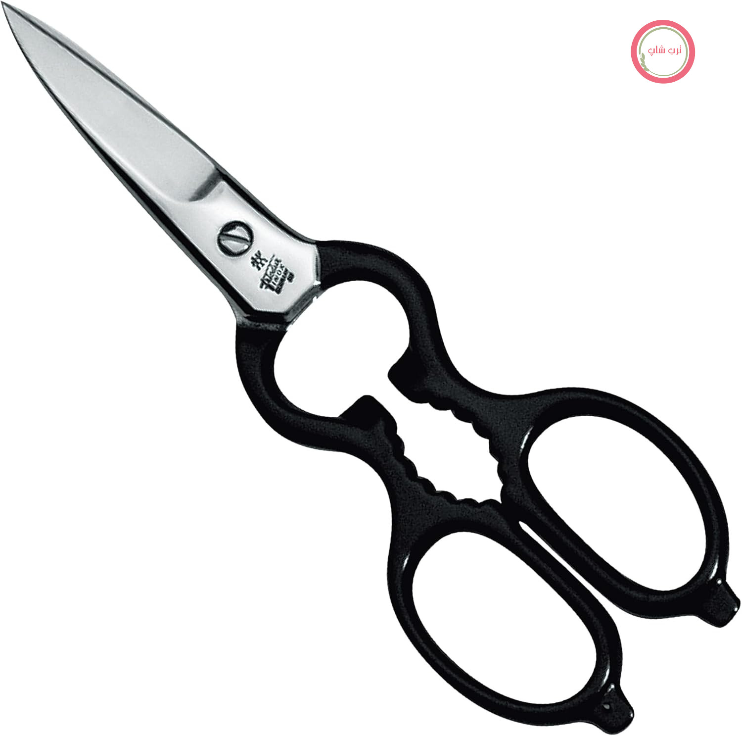 قیچی چند منظوره ZWILLING، 20 سانتی متر، مناسب برای افراد راست دست و چپ دست، استیل ضد زنگ، ساخت آلمان، مشکی
