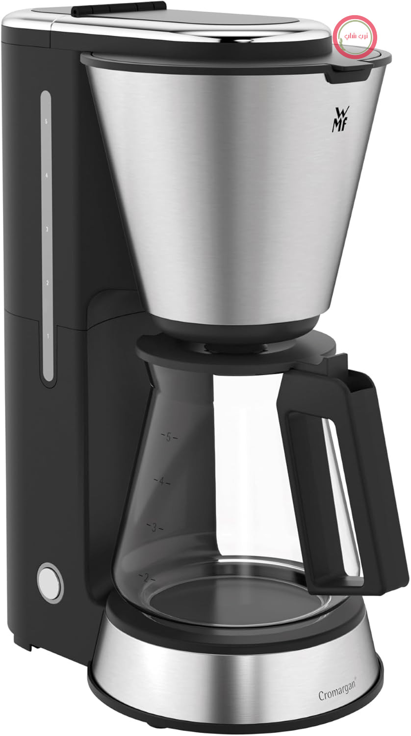 قهوه ساز قطره ای ایستاده WMF KITCHENminis، 0.6 لیتر، 5 فنجان، مشکی، استیل ضد زنگ، قهوه ساز قطره ای ایستاده WMF KITCHENminis، 0.6 لیتر، 710 وات، مشکی، استیل ضد زنگ