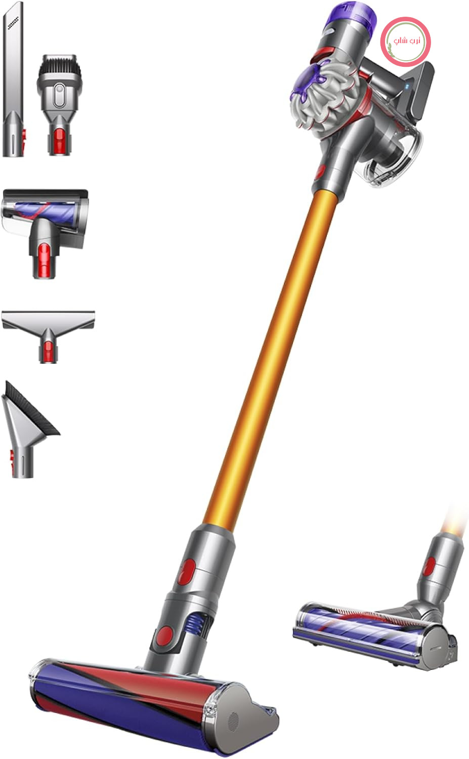 جارو شارژی دایسون انگلستان Dyson V8 Absolute بی‌سیم