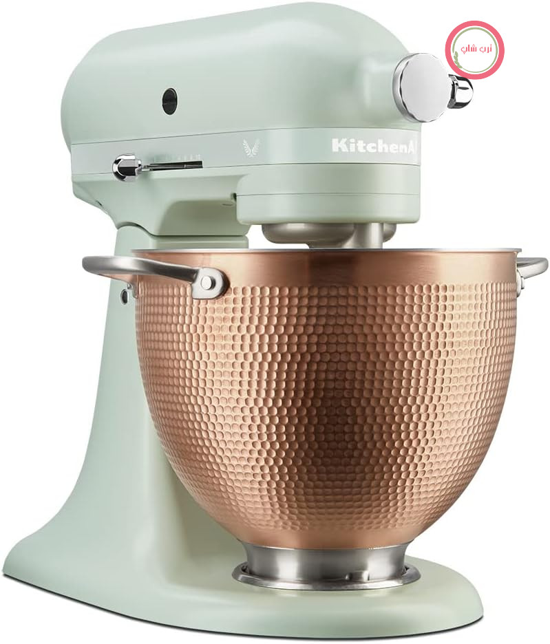 دستگاه آشپزی KitchenAid مدل 5KSM180LEELB، سری Blossom، ویژه و با ظرف مسی دارای دستگیره (مخصوص)