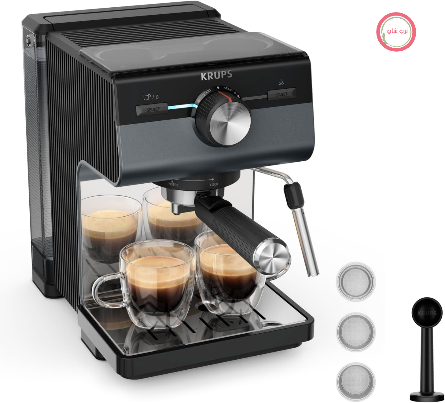اسپرسو ساز نیمه اتومات کروپس آلمان Krups XP384G10