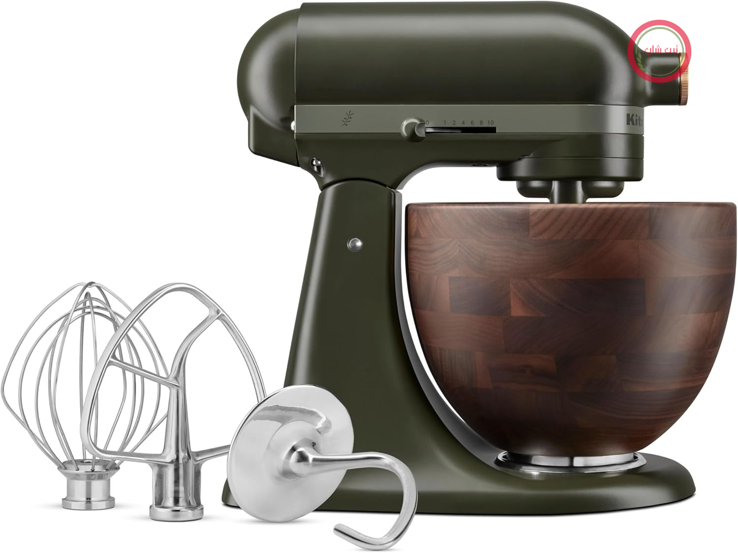 میکسر آشپزخانه KitchenAid مدل 4.7 لیتری، سری 5KSM180WSEEG - نسخه طراحی: Evergreen
