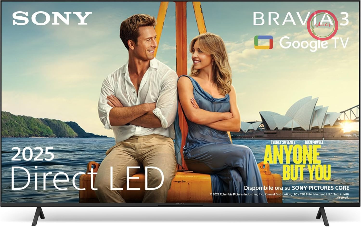 تلویزیون هوشمند ۵۵ اینچ سونی BRAVIA 3 مدل K55S35B با کیفیت 4K UHD، Direct LED و HDR