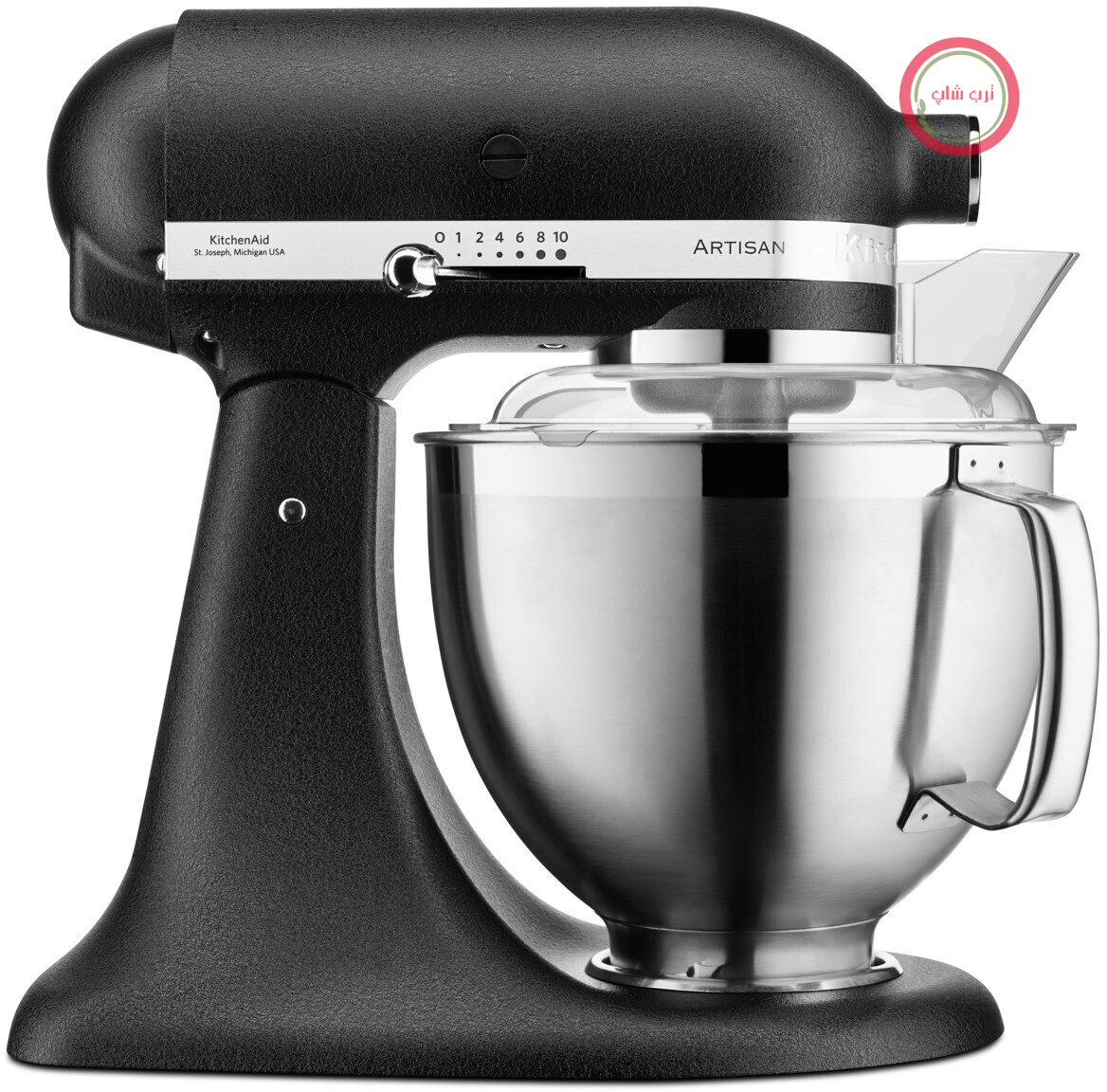 غذا ساز ماشین آشپزخانه کیچن اید آمریکا KitchenAid Artisan 5KSM185PS EBK  (۴.۸ لیتر)